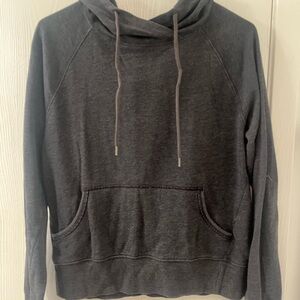 Charcoal Gray Women's Hoodie Sweater
